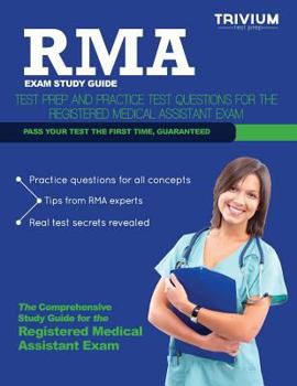Paperback Rma Exam Study Guide: Test Prep and Practice Test Questions for the Registered Medical Assistant Exam Book