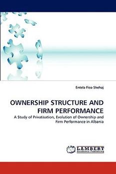 Paperback Ownership Structure and Firm Performance Book