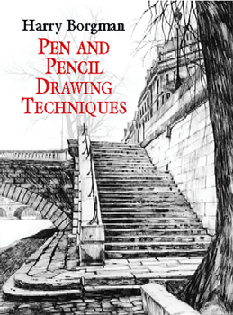 Paperback Pen and Pencil Drawing Techniques Book