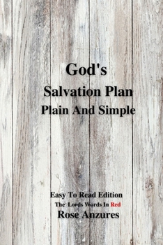 Paperback God's Salvation Plan Plain And Simple [English, Middle] Book