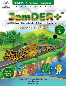Paperback JamDER+ (Jamaican Decodable Early Readers) Teacher's Helper, Volume 1 Book