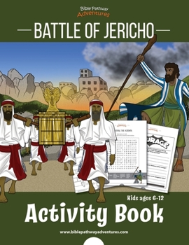 Paperback Battle of Jericho Activity Book: Joshua and the battle of Jericho Book