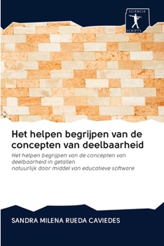 Paperback Het helpen begrijpen van de concepten van deelbaarheid [Dutch] Book