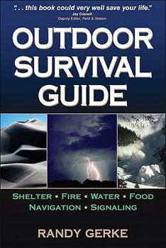 Paperback Outdoor Survival Guide Book
