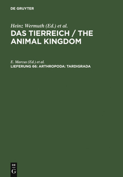 Hardcover Arthropoda: Tardigrada [German] Book