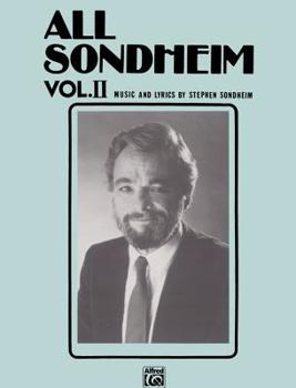 Paperback All Sondheim, Volume 2 Book