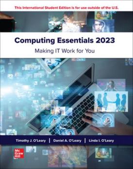 Paperback ISE Computing Essentials 2023 Book