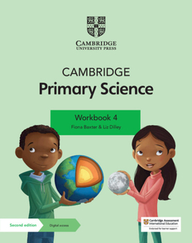 Paperback Cambridge Primary Science Workbook 4 with Digital Access (1 Year) Book