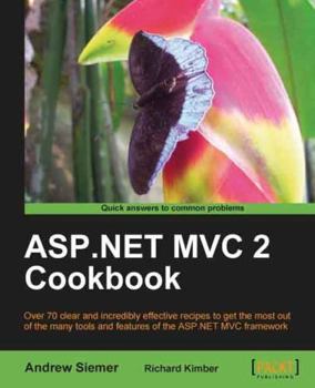 Paperback ASP.Net MVC 2 Cookbook Book
