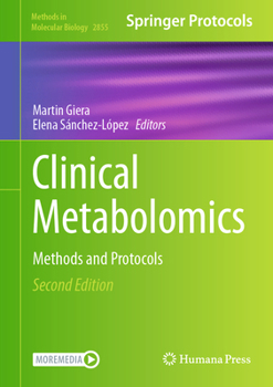 Hardcover Clinical Metabolomics: Methods and Protocols Book