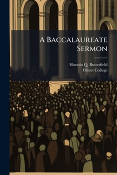 Paperback A Baccalaureate Sermon Book