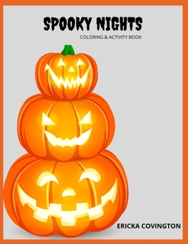 Paperback Spooky Nights Coloring & Activity Book