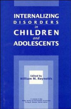 Hardcover Internalizing Disorders in Children and Adolescents Book