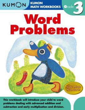 Paperback Kumon Grade 3 Word Problems Book