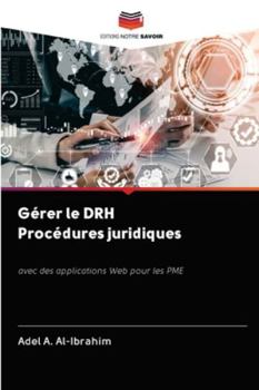 Paperback Gérer le DRH Procédures juridiques [French] Book