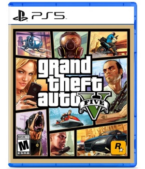 Game - Playstation 5 Grand Theft Auto V Book