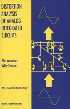 Paperback Distortion Analysis of Analog Integrated Circuits Book