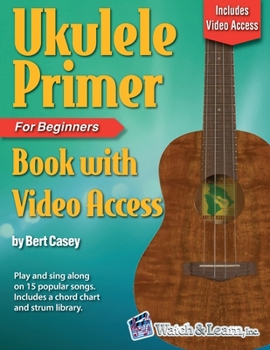 Paperback Ukulele Primer Book for Beginners with Online Video Access Book
