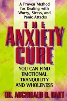 Hardcover The Anxiety Cure Book