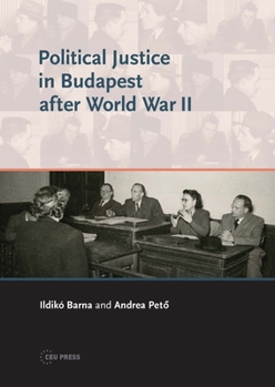 Paperback Political Justice in Budapest After World War II Book