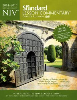 Hardcover NIV(R) Standard Lesson Commentary(r) Deluxe Edition 2014-15 [Large Print] Book