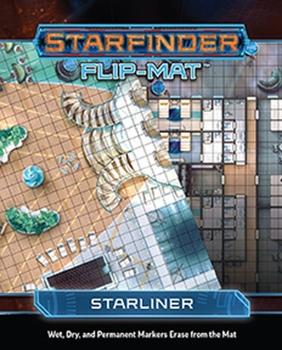 Game Starfinder Flip-Mat: Starliner Book