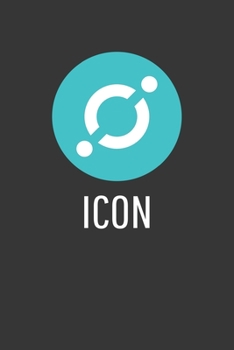 Icon Notebook: Lined Journal, 120 Pages, 6 x 9, Affordable Cryptocurrency, Blockchain Crypto Gift Journal Matte Finish