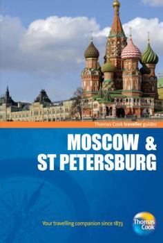 Paperback Thomas Cook Traveller Guides Moscow & St. Petersburg Book