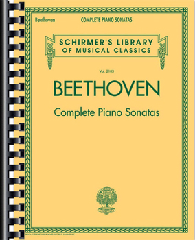 Paperback Beethoven - Complete Piano Sonatas: Schirmer Library of Classics Volume 2103 Book