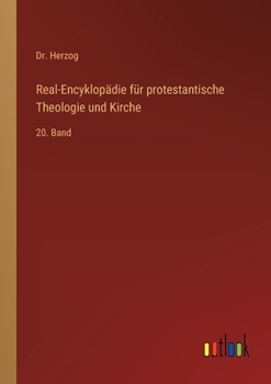 Paperback Real-Encyklopädie für protestantische Theologie und Kirche: 20. Band [German] Book