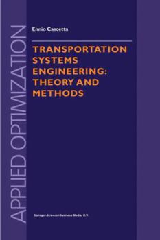 Hardcover Transportation Systems Engineering: Theory and Methods Book