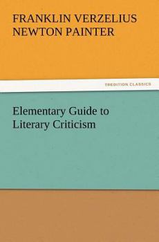 Paperback Elementary Guide to Literary Criticism Book