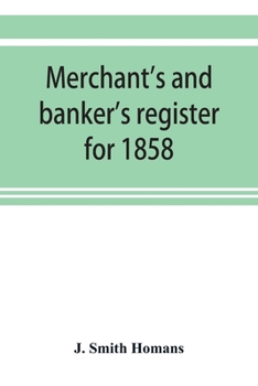 Paperback Merchant's and banker's register for 1858 Book