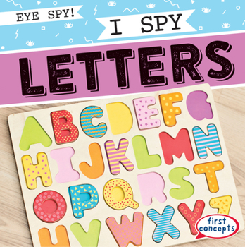 Library Binding I Spy Letters Book
