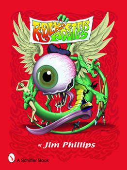 Paperback Rock Posters of Jim Phillips Book