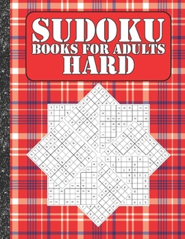 Paperback Sudoku books for adults hard: 200 Sudokus from hard with solutions for adults Gifts 4th of July Patriotic day Book