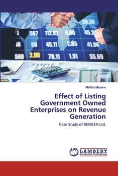 Paperback Effect of Listing Government Owned Enterprises on Revenue Generation Book