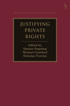 Paperback Justifying Private Rights Book