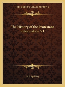 Paperback The History of the Protestant Reformation V1 Book