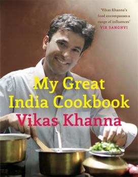 Hardcover My Great India Cookbook Book