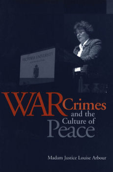 Paperback War Crimes and the Culture of Peace Book