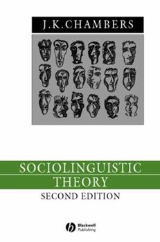 Paperback Sociolinguistic Theory Book