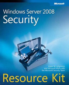 Paperback Microsoft Windows Server 2008 Security Resource Kit [With CDROM] Book