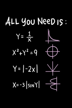 Paperback Al You Need Is Love: Lustiges Mathe Design Notizbuch mit ?ber 110 punktierten Seiten ca. DIN A5 Book
