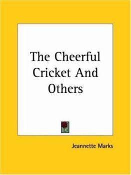 Paperback The Cheerful Cricket And Others Book