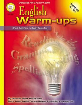 Paperback English Warm-Ups Book