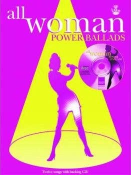 Paperback All Woman Power Ballads [With CD (Audio)] Book