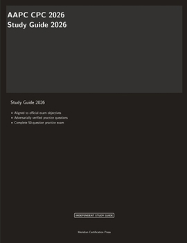 Paperback AAPC CPC 2026 Study Guide Book