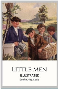 Paperback Little Men Illustrated Book