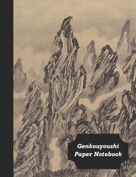 Paperback Genkouyoushi Paper Notebook: Practice Writing Kana & Kanji Characters: Great Vintage Classic Gift For Japanese Foreign Learners & Expats Book